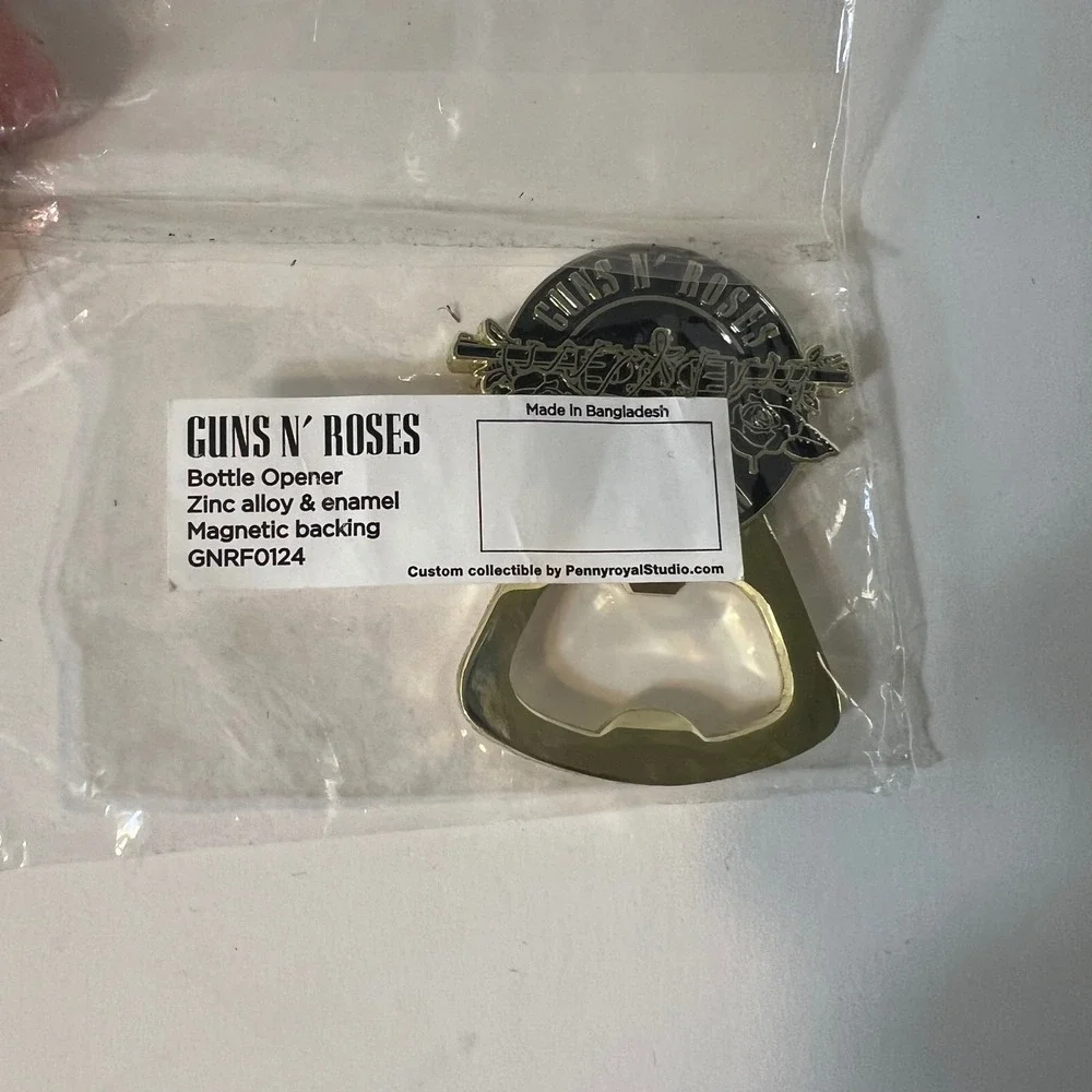 Guns N Roses Nightrain‎ Magnetic Bottle Opener Pennyroyal Studio GNRFO124 New